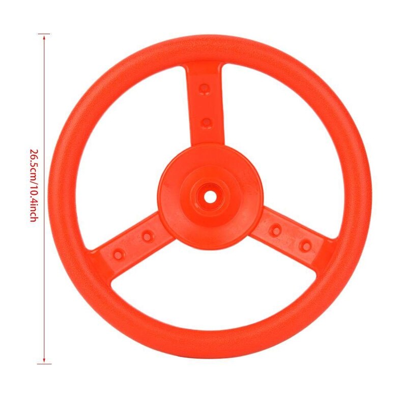 Plastic Steering Wheel Children's Game Small Steering Wheel perfect for Kids Children Climbing Frame Tree House Play House