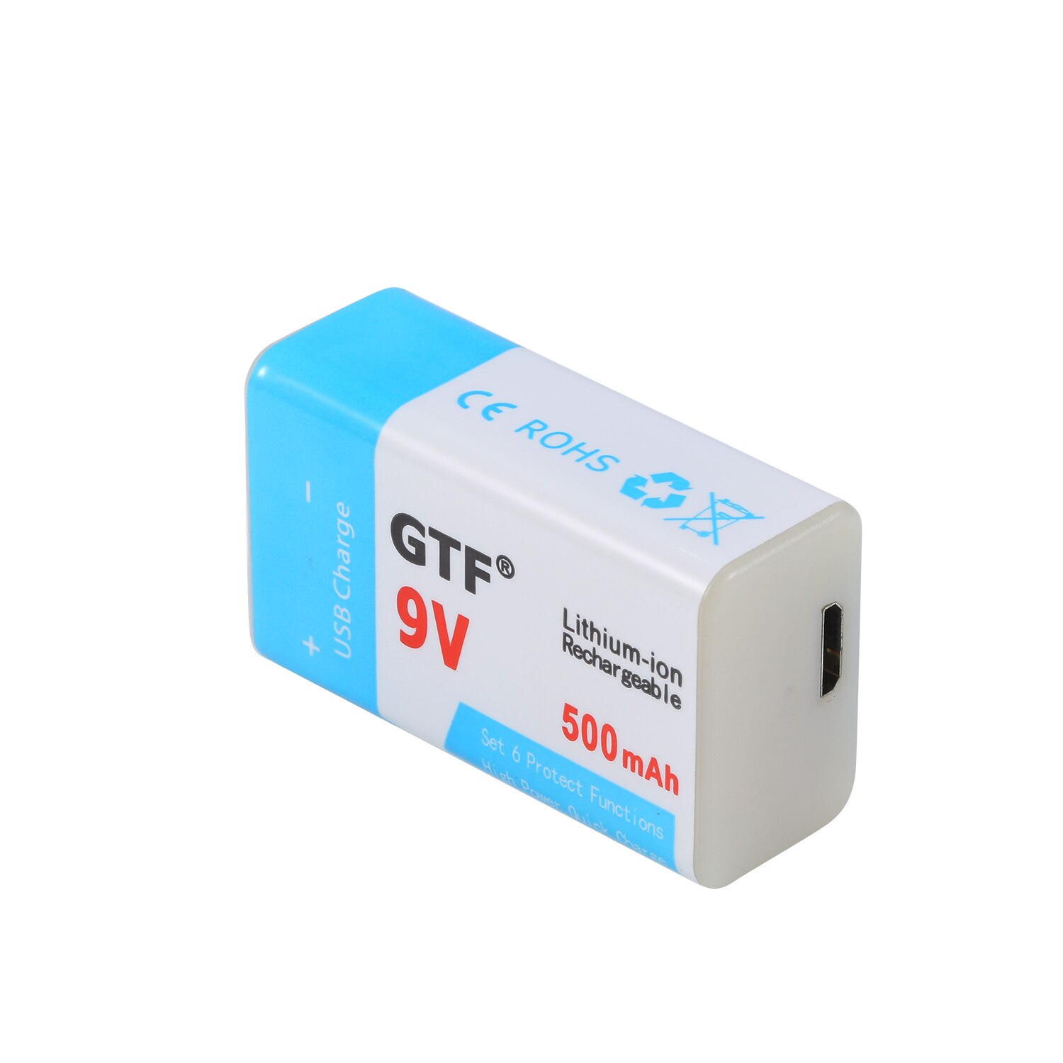 9v usb 500 mah genopladeligt batteri micro usb 9 volt 6 f 22 lipo batteri til rc helikopter mikrofon til eq røgalarm 500 mah