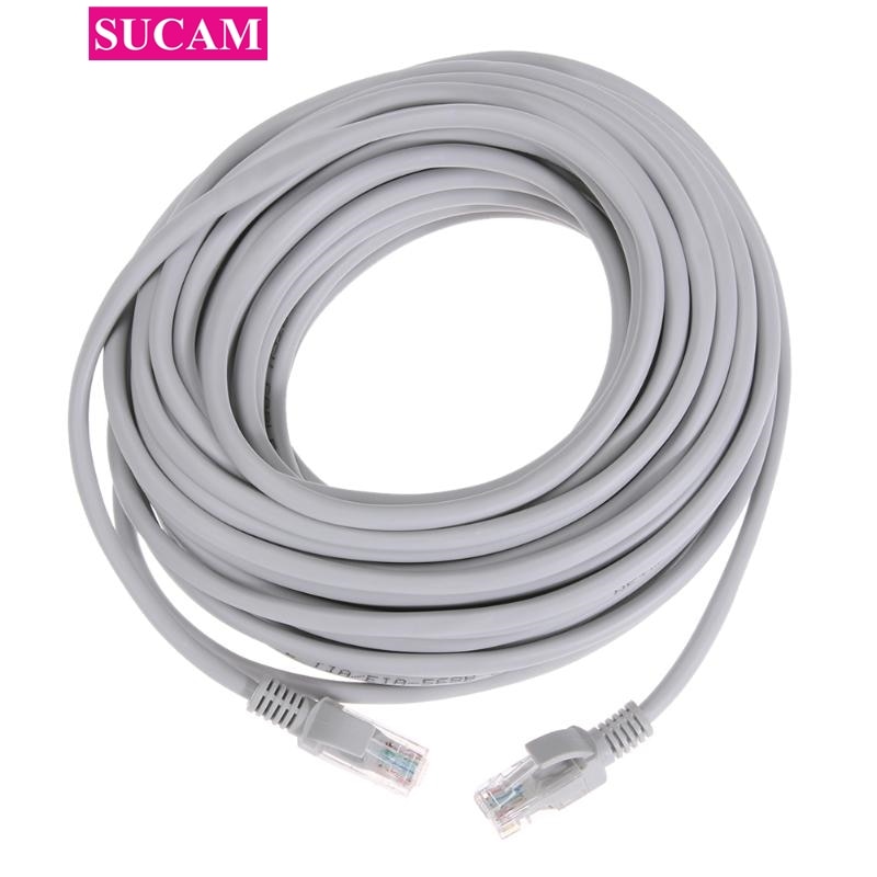 1M/3M/5M/10M/15M/20M/30M/40M Ip Camera RJ45 Kabel CAT5 Waterdichte Hoge Snelheid Netwerk Lan Kabel Voor Ip Poe Camera Systeem