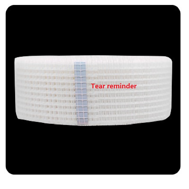 Zelfklevende Mesh Doek 5 cm 8 cm 10 cm Breedte Wit Glasvezel Mozaïek Gereedschap Grid Joint Crack Slip glasvezel DIY Counterfort