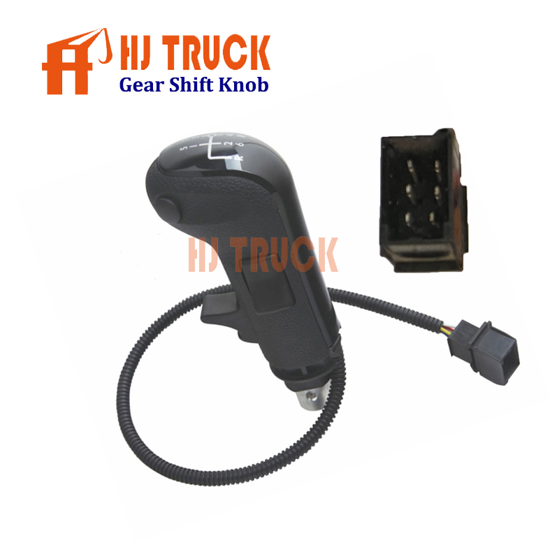 Perilla de cambio de marchas Manual, accesorio de palanca de cambios para camión MAN TGA de 6 pines, 81326200105