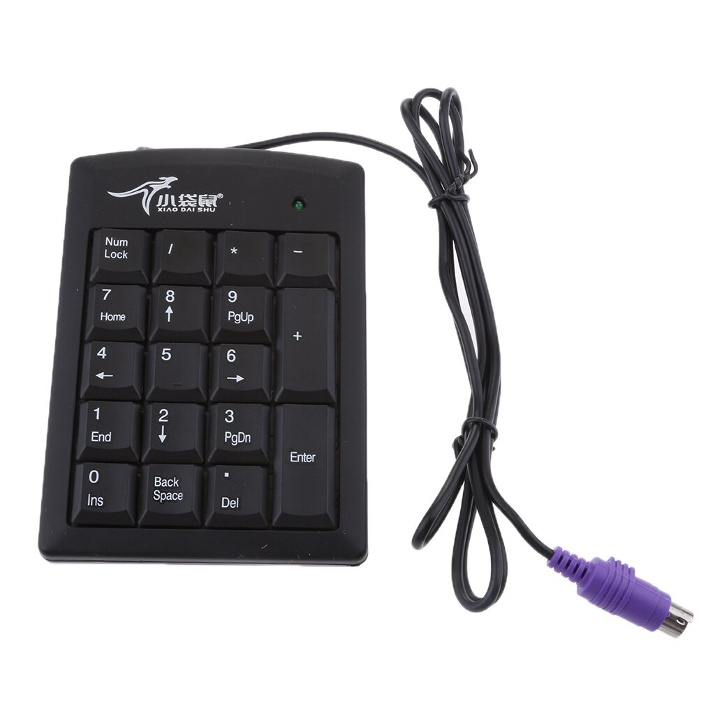 PS2 Ports Numeric Keypad Number Pad Numpad 18Key For Bank /Supermarket