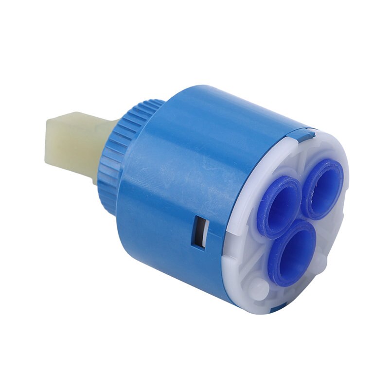 35/40mm Ceramic Disc Cartridge Mixer Faucet Thermostatic Cartridge Faucet Disc Valve PP Plastic Ceramic Cartridges For Mixer: 35mm