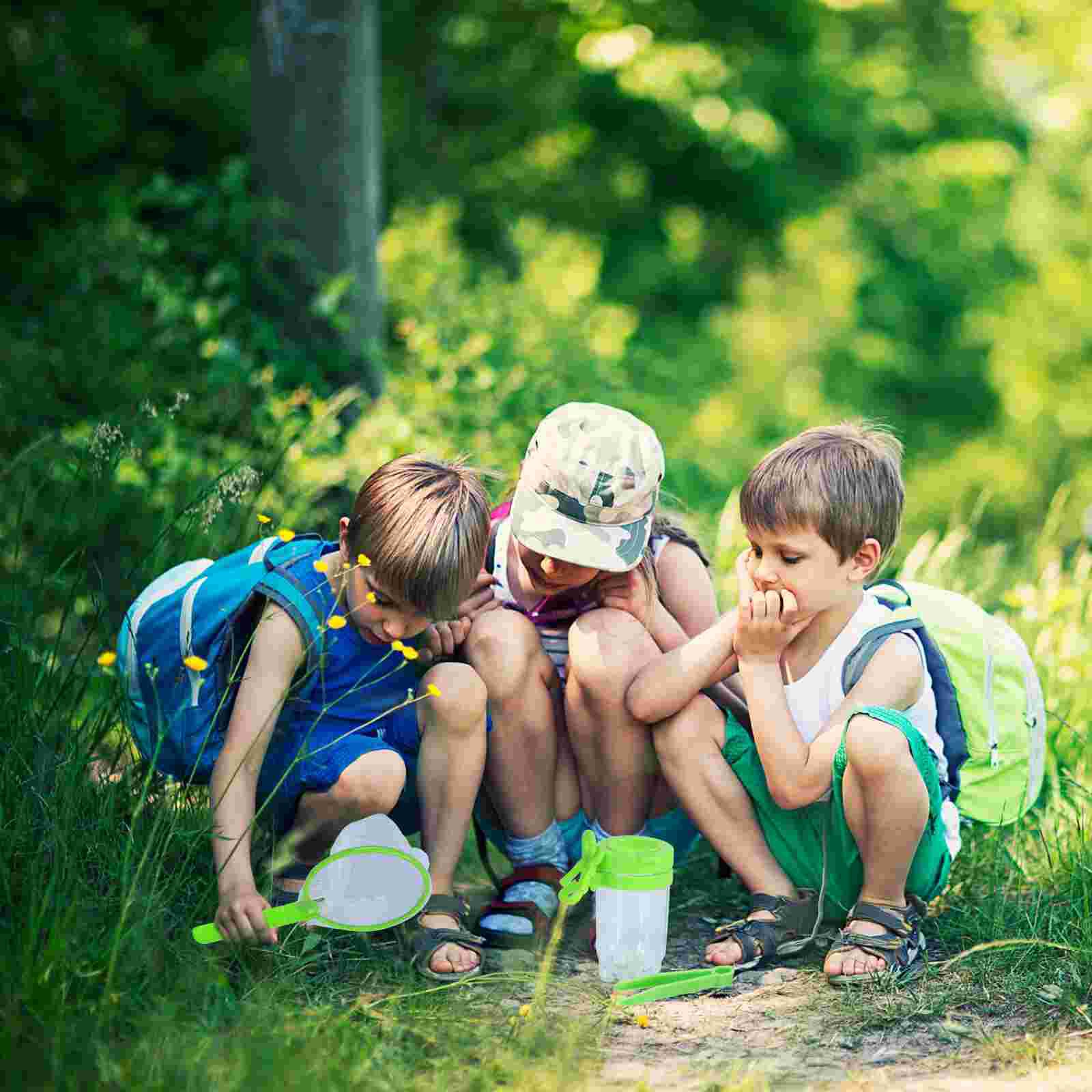 2 Sets Leven Educatief Bug Catcher Netto Kit Voor Kids Bug Collectie Explorer Kit