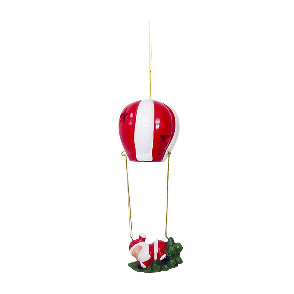 Kerst Air Ballon Licht Kerstboom Santa Decoratie Hanger Voor Thuis Year Party Decor