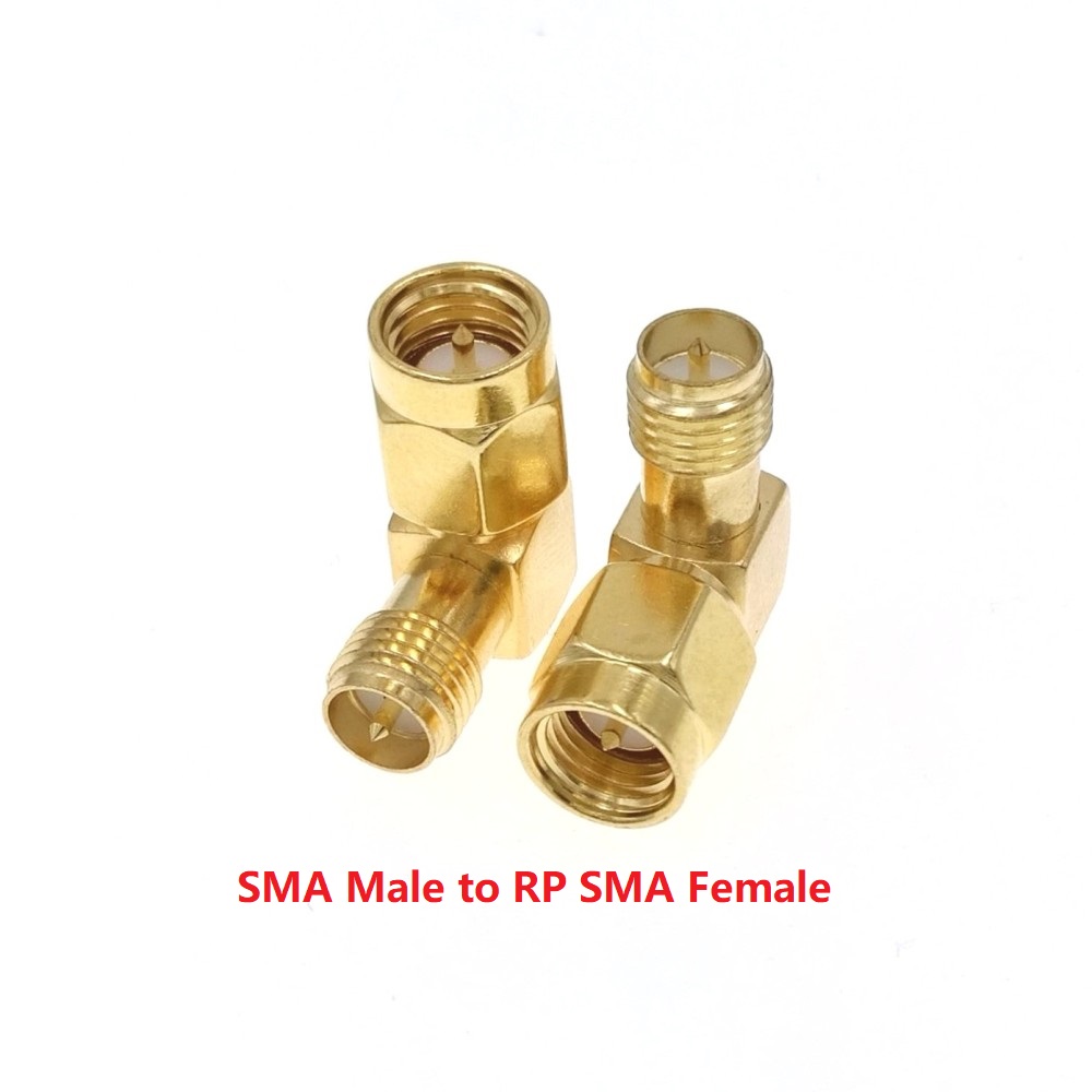 SMA Male Female RF Coaxial Adapter Connector Straight Right Angle T Type Splitter Goldplated: black