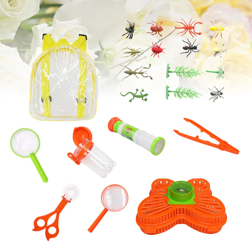 21Pcs Insects Toys Set Funny Interesting Scientific Educational Toys Outdoor Insect Observation Box Capture Kit: Picture 3