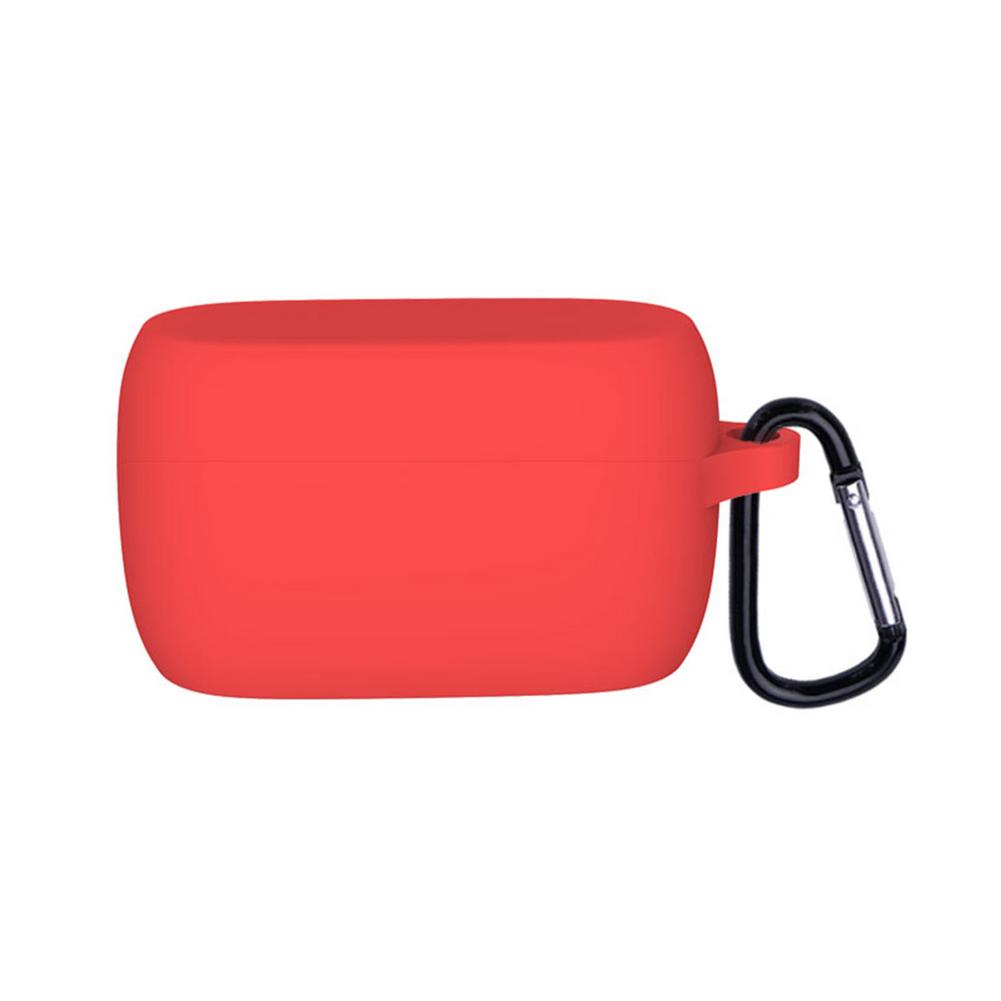 Silikone beskyttelsescover etui til jabra til elite 3 skin shell til elite 3 ladeboks cover tasker bluetooth øretelefon tilbehør: E