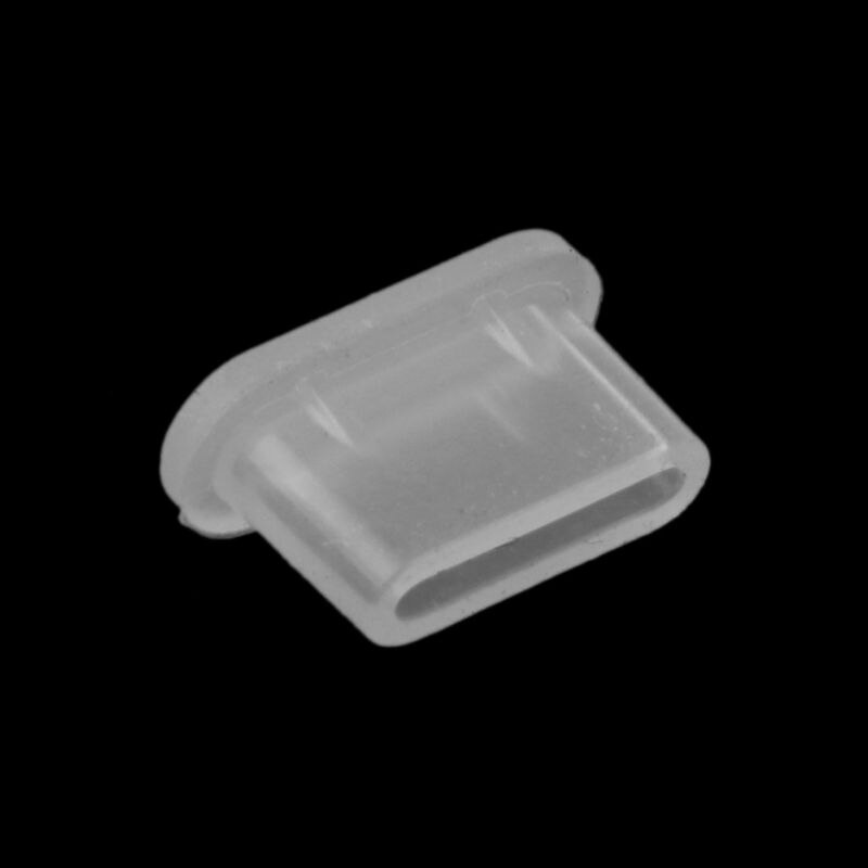 Protector de silicona para teléfono móvil samsung, Protector de puerto de carga USB tipo C, accesorios para teléfono inteligente 4x 7e, 5 unidades