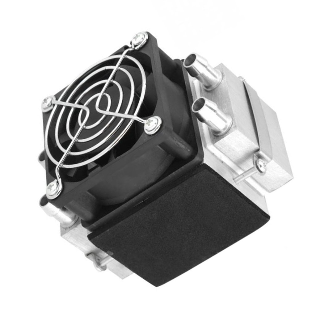 Ventilador de radiador de refrigeración por agua de aluminio DC12V 108W, refrigerador electrónico Peltier, congelador, aire acondicionado pequeño