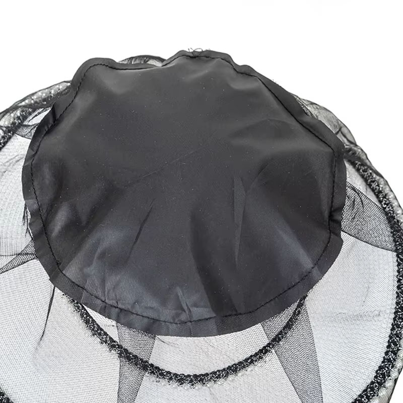 Anti-muggenvismuts 1pc Ademend Verstelbaar Mesh Vissershoed Net voor mannen en vrouwen Outdoor Reizen Vissen Kamperen