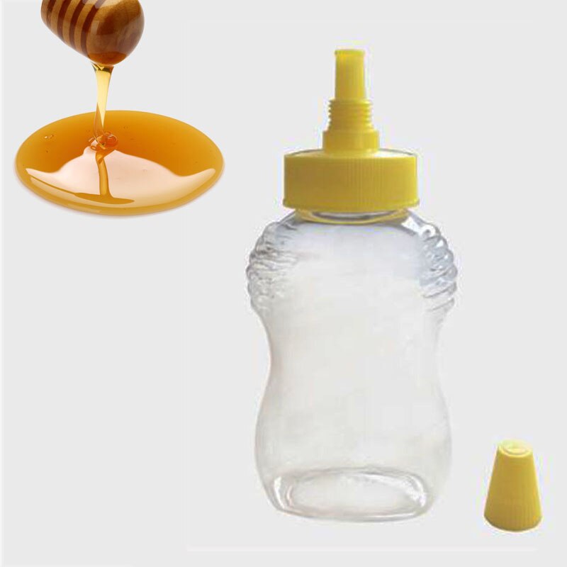 5 pcs Bijenteelt gereedschap Transparante Plastic Verpakking Honing Flessen Lege Gedroogde Snoep Sample Verpakking Containers