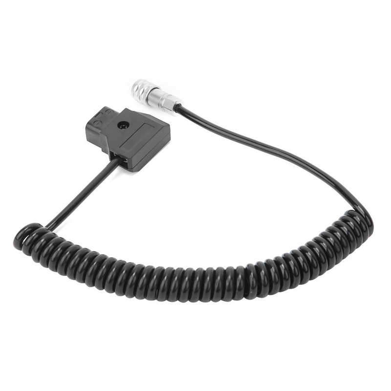 D-tap  zu 4k spring power supply cable for blackmagic pocket cinema camera 4k /  gold mount v mount battery p tap