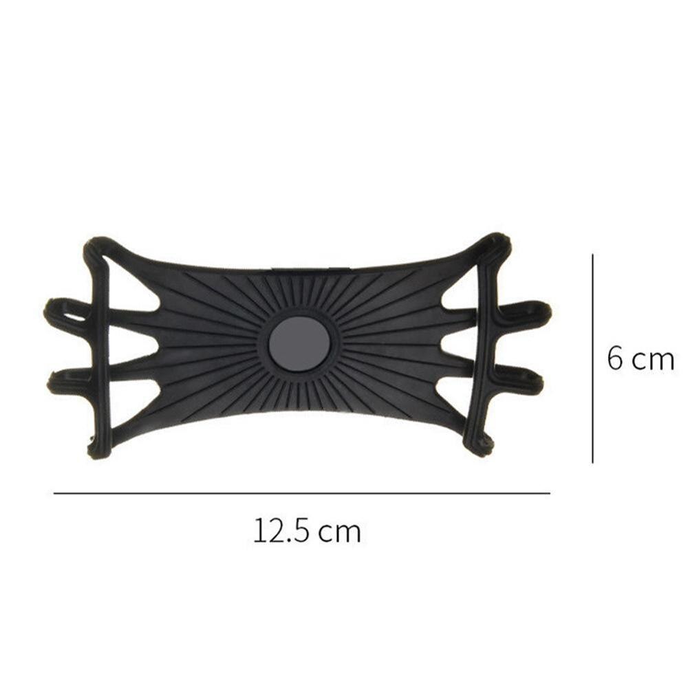 Soporte Universal para manillar de bicicleta de motocicleta soporte de teléfono de silicona para montar se puede girar montaje de coche