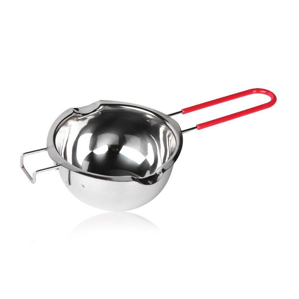 1pc Hook Stainless Steel Bowl Butter Chocolate Melting Pot Heating Spoon Pan JS23: 2