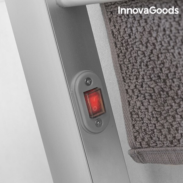 Innovagoods Elektrische Handdoekenrek Voor Vloer Of Wand 90W Grijs (6 Bars)