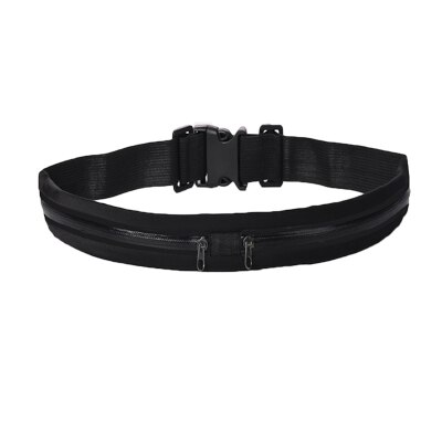 Aokali Sporttas Outdoor Elasticiteit mannen en vrouwen Fitness Running Portemonnee Anti-diefstal Waterdichte Onzichtbare Mobiele Riem: Double1