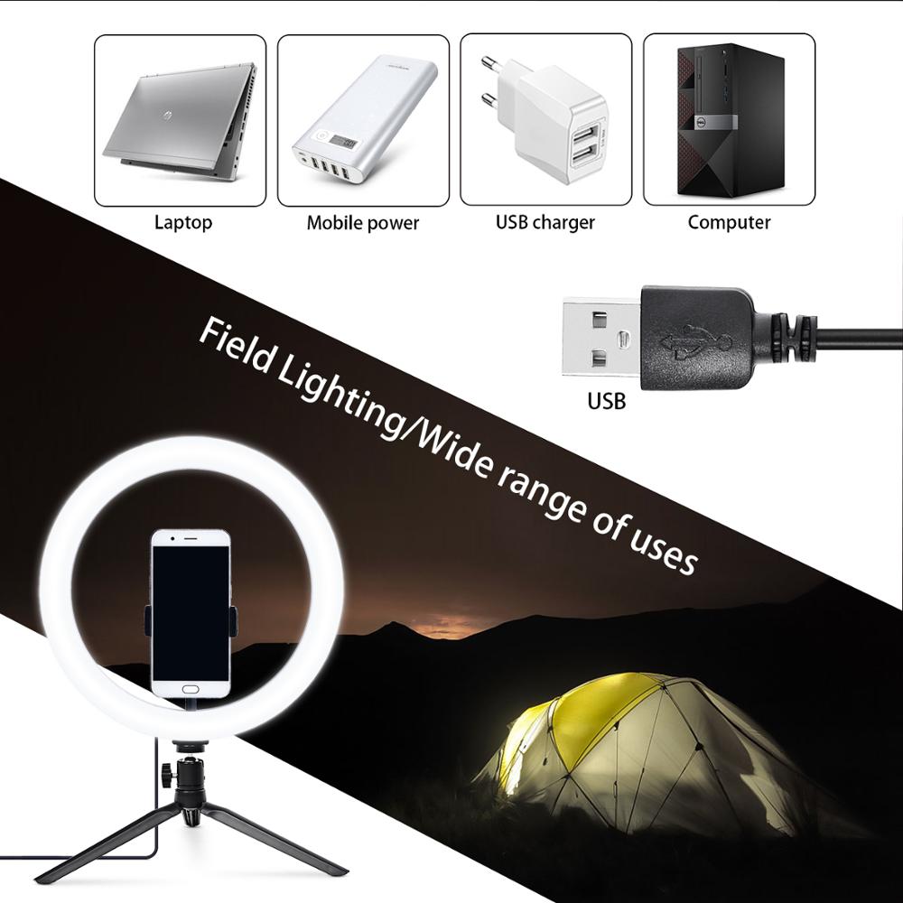 Fusitu 12 cali 30cm doprowadziło światło fotograficzne zakrzywiona powierzchnia lampa z uchwytem telefonu robić transmisji na żywo makijaż strzelanie