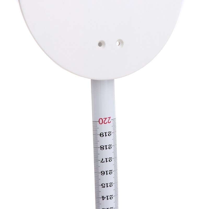 200cm Stadiometer Black Wall Mounted Height Meter Growth Ruler CM Metric
