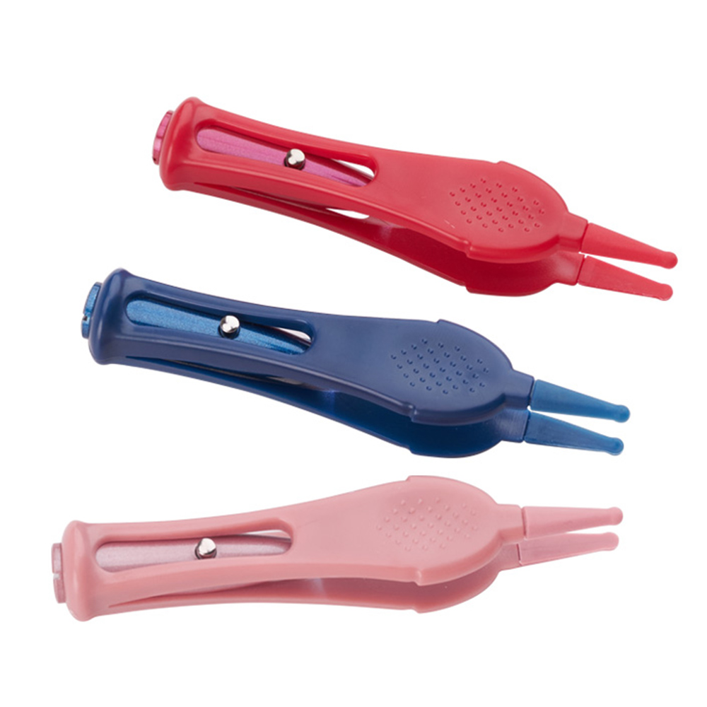 Led baby næse rensning pincet øre rense værktøj øre næse pick navle cleaner remover pincet kropspleje