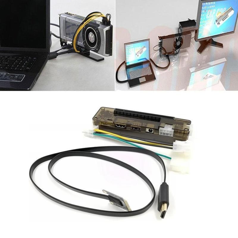 PCI-E EXP GDC External Laptop Graphics Card Dock Video Option M.2 Mini Key/Expresscarad Station Docking Card A PCI-E/NGFF L Y7X8