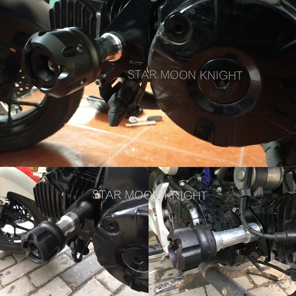 Motorcycle Frame Sliders Crash Pad Falling Protect... Grandado