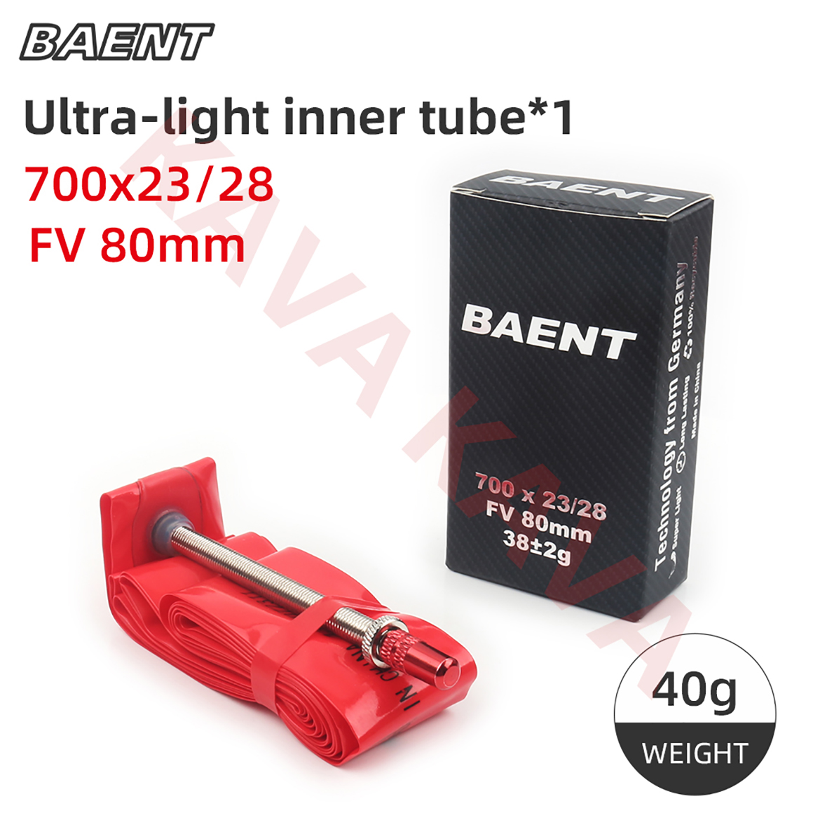 Baent Road Bike Inner Tube Ultralight 700x23/28/32/43C TPU Material Bicycle Tyres 60mm 80mm French Valve Speed Bike Parts: GRAY