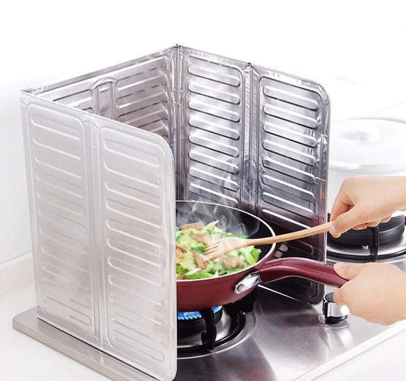 Bloc d'huile en aluminium , barrière à huile, outils spécialisés, cuisinière, déflecteur d'huile anti-éclaboussures, isolation thermique, cuisine E11851: 39x84cm