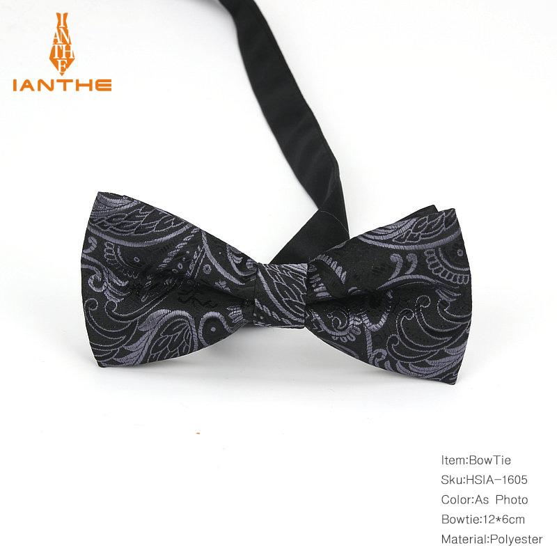 Strikjes Bruidegom Mannen Plaid Streep Das Voor Mannen Dot Vlinder Gravata Mannelijke Ster Huwelijk Bruiloft Paisley Strikjes: IA1606