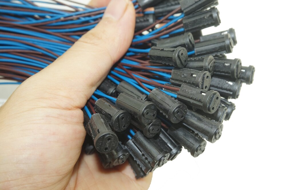 G4 Base Holder Adapter Kabel Halogeen Socket Connector F. Gloeilamp Led Fitting, Verlengsnoer Gloeilamp Socket Draad