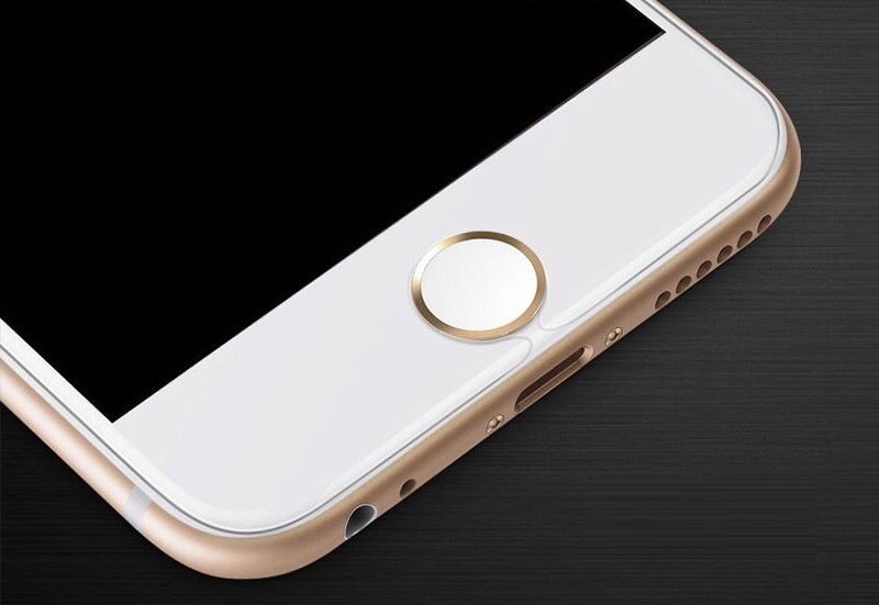 Antirr Alloy Touch ID Button Protector Sticker Home keypad keycap For iPhone 7 6S 6 5 5S SE Fingerprint Unlock Touch