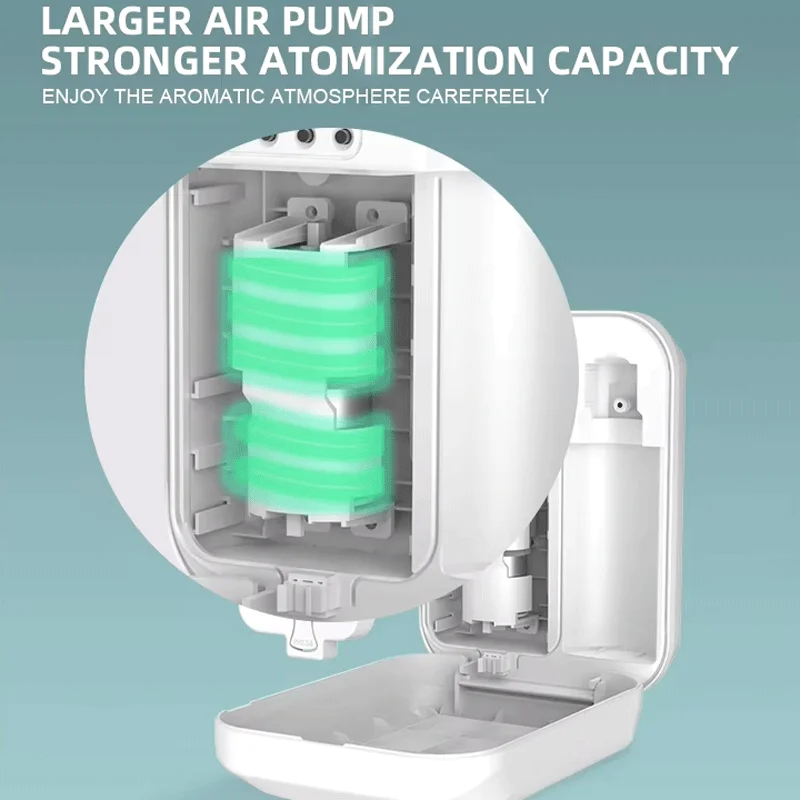 Bluetooth Aroma Diffuser 300m3 Batterij Elektrische Geurverspreider Muur Opknoping Essentiële Olie Diffuser Home Hotel Luchtverfrisser