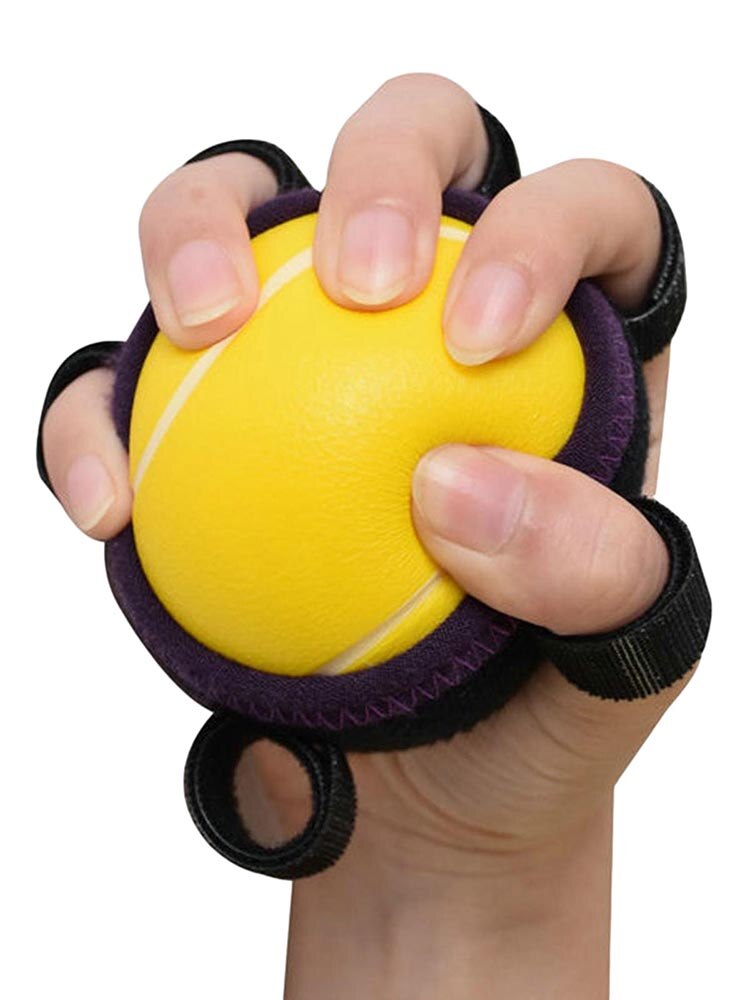 Hand Grip Strengthener Hand Exerciser Ball For Physical Therapy Wrist Finger Exerciser Resistance Bands Fitness For Athletes