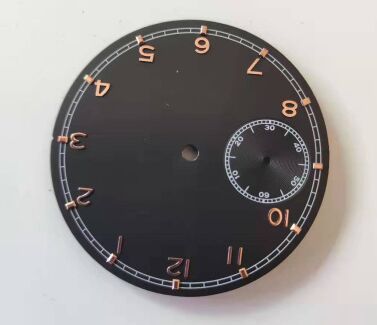 37mm klockur passar eta 6497 mars -g 3600 rörelse: Guld-