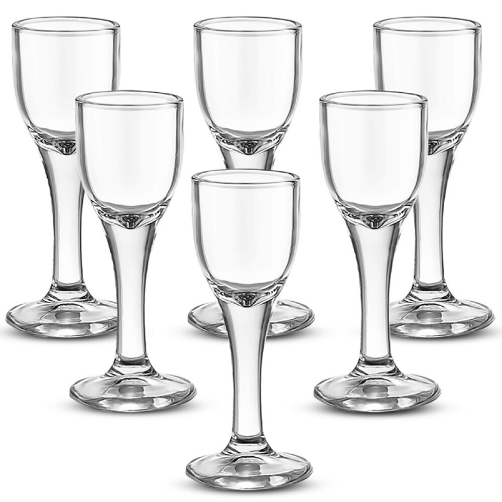 6 stk krystallklare hjemmekrus vinglass vinsmakingsbeger