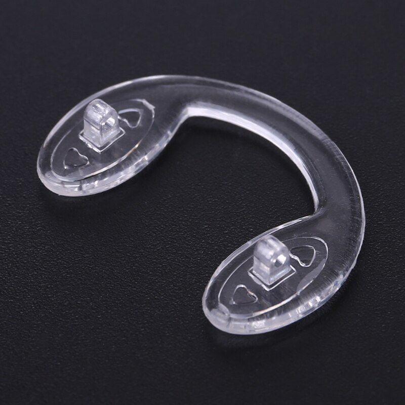 2 Pcs/Lot U Style Silicone Conjoined Eyeglass Soft Nose Pads For Kids Children Boys Girls