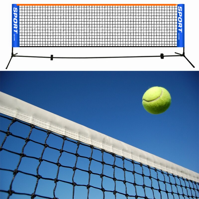 Portable Tennis Net Outdoor Sport Training Standard Indoor Foldable Tennis Ball Net 3.1 Meters Available