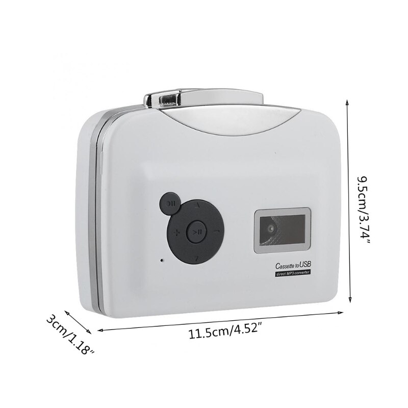 from Tapes to Mp3 Cassette to MP3 Converter Easy to Operate Music Player