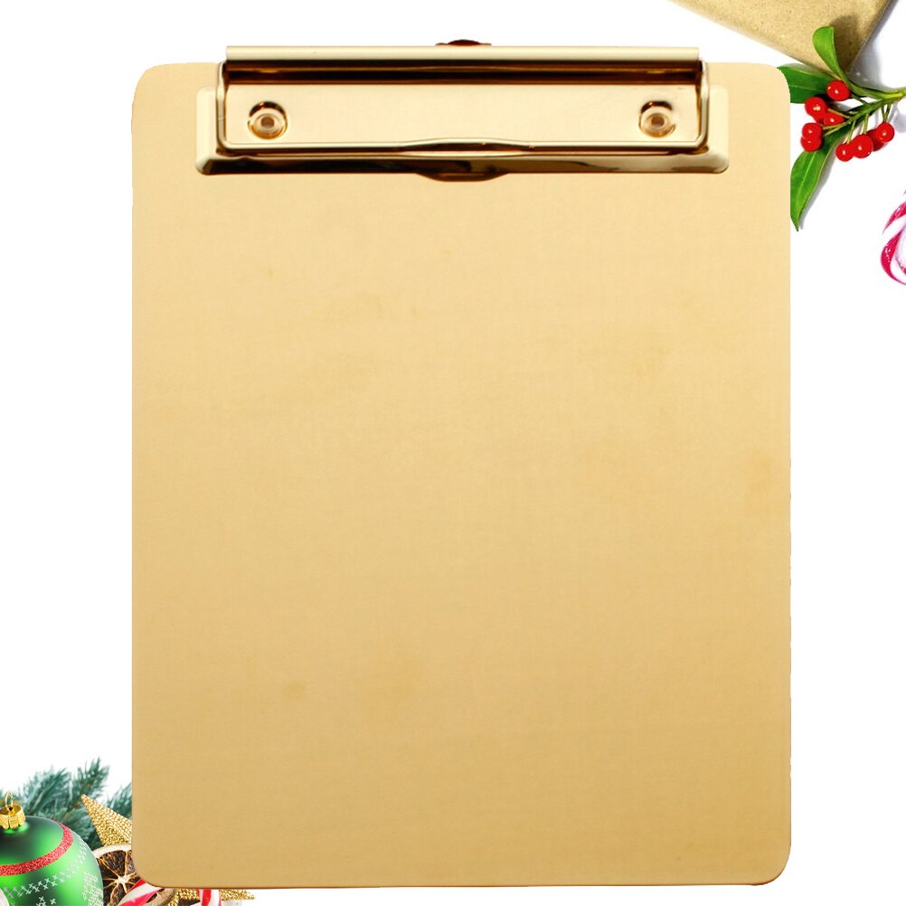 1 PC Clip Board Durable Convenient Clipboard Profile Clipboard Paper Holder Clipboard A4 Clip Board for School: 31x22.5cm
