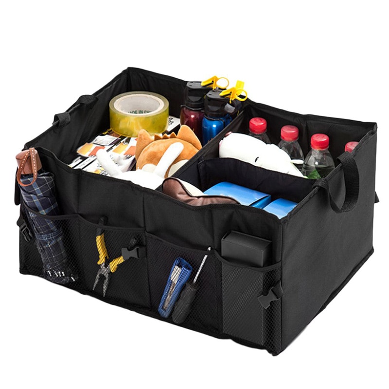 Protable multifunktion bil bagsæde ryg opbevaring boks beskyttere cover ryg 8 lommer hængende net lomme organizer bil interiør