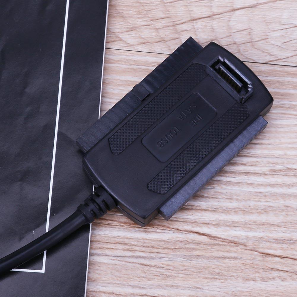 USB 2.0 To SATA IDE Serial Parallel Port Cable Line 480Mbps for 2.5/3.5 inch Hard Disk for 44 pin IDE/80pin PATA hard disk