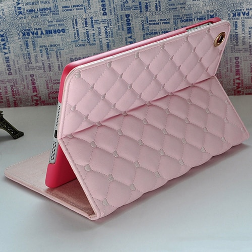 Strik imitatieleren smart case standaard cover voor ipad 2 3 4 5 air 2 mini 1 2 3 4