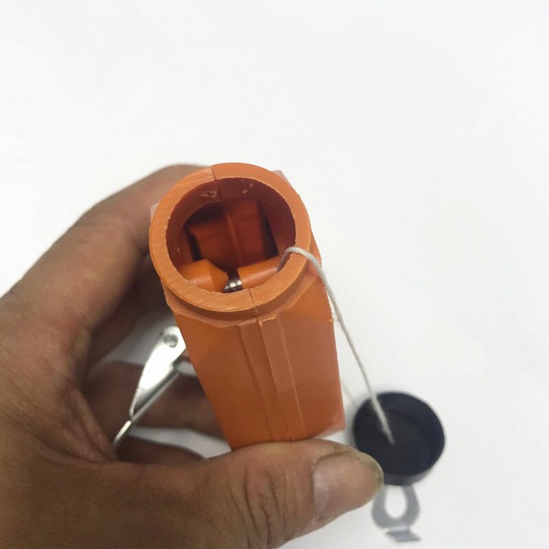 Classic Chalk Reel Marking Tool Red Cartridge, Chalk Box with 5 Meters Chalk Line &amp; Integrated Handle Release