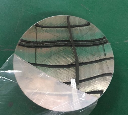1 ud. Espejo parabólico acrílico de plástico de 21 cm, foco cóncavo menor, protección UV, resistente y refractante