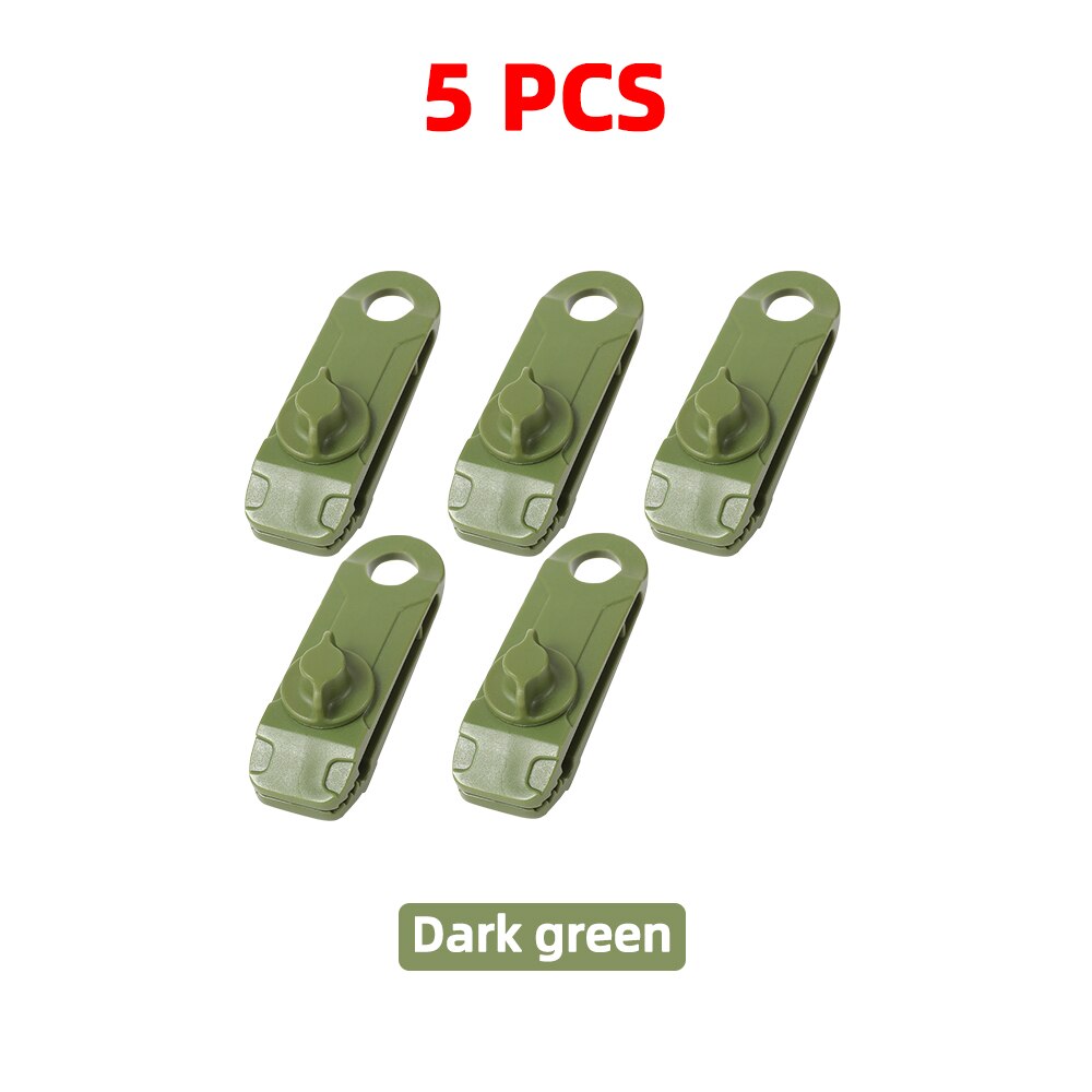 Tent Tarp Clips Luifel Dekzeil Klem Set Met Zware Lock Jaw Grip Auto/Zwembad Cover Fasteners Winddicht Outdoor Accessoires: Set B1