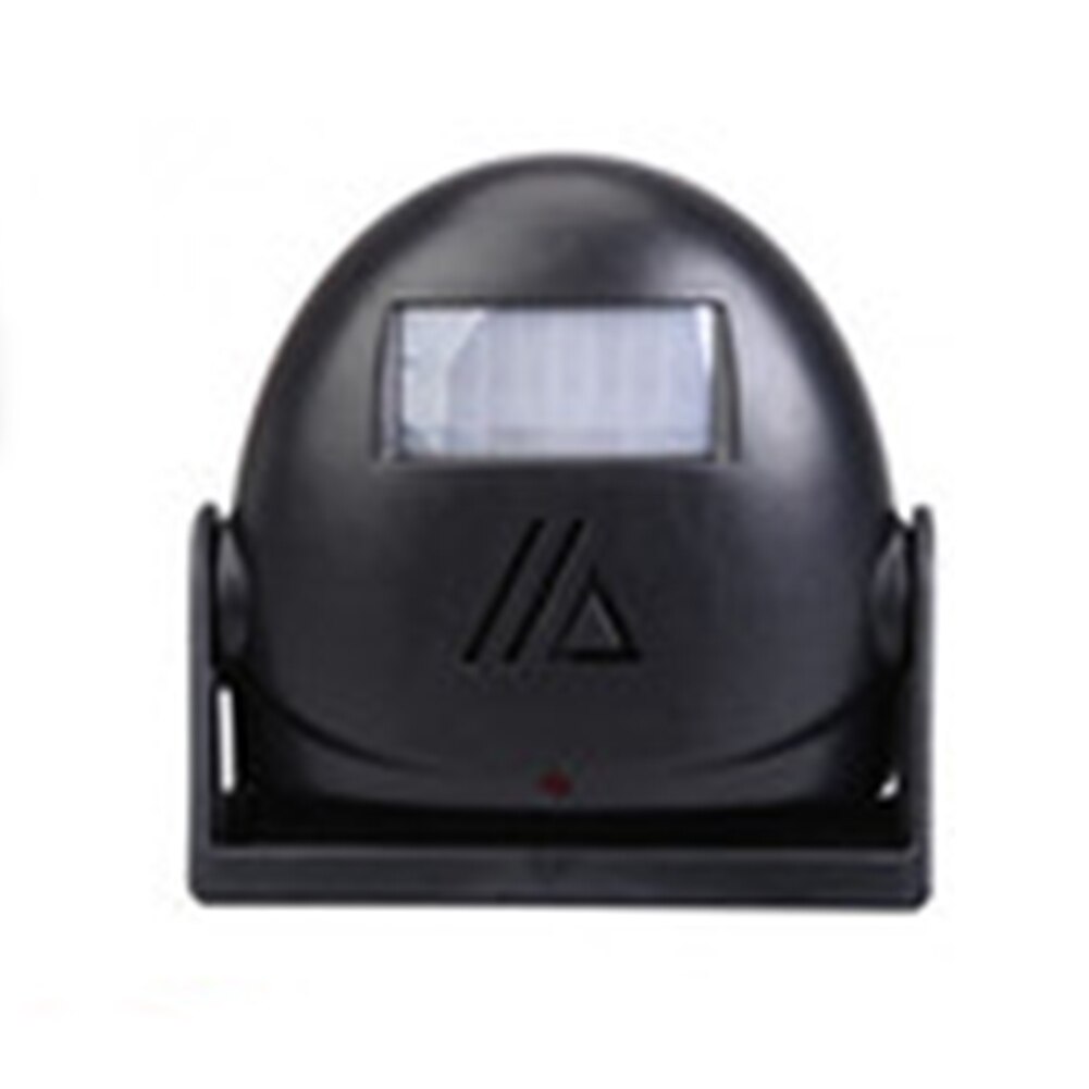 Shop Door Bell Visitor Entry Alert Door Chime PIR Motion Sensor Welcome Driveway: Black