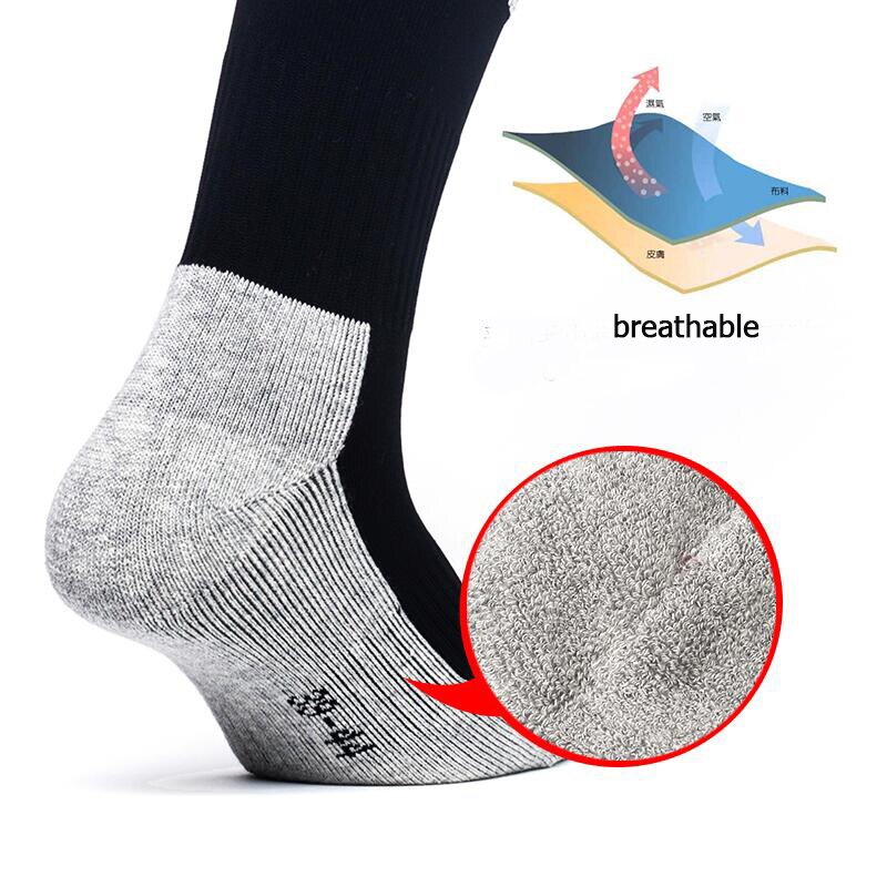 KELME Children Soccer Socks Football Training Competition training Kids Over Knee High Breathable Sports Stockings K15Z931