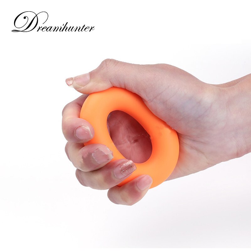 2Pcs/set Hand Gripper Grip Silicone Ring Hand Resistance Band Finger Stretcher-Exercise Forearm Wrist Training Carpal Expander