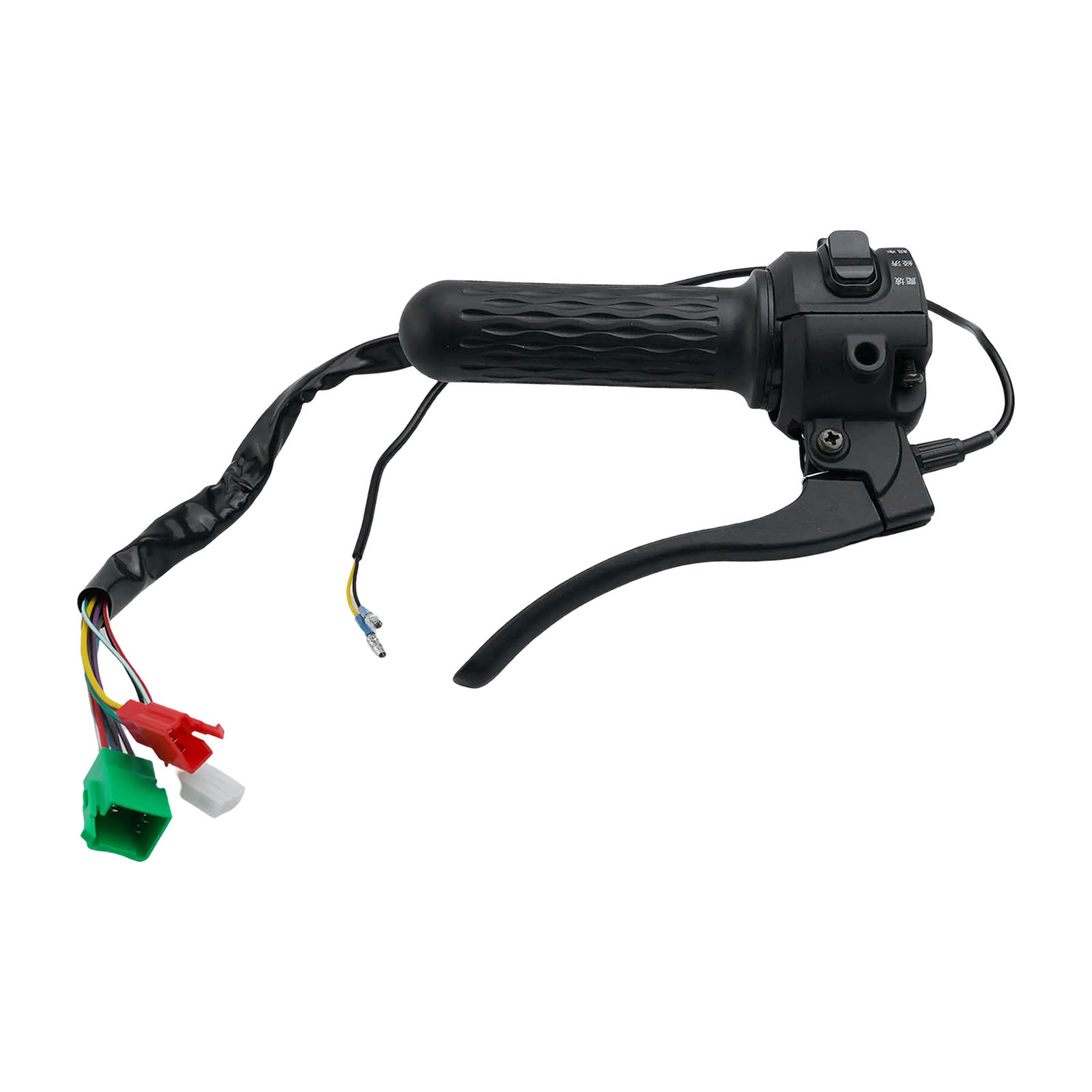 E-Bike Drossel Schalter Scheinwerfer Richtungsanzeigen Elektrische Fahrrad Spin Griff Disc Split Spin Griff Teile