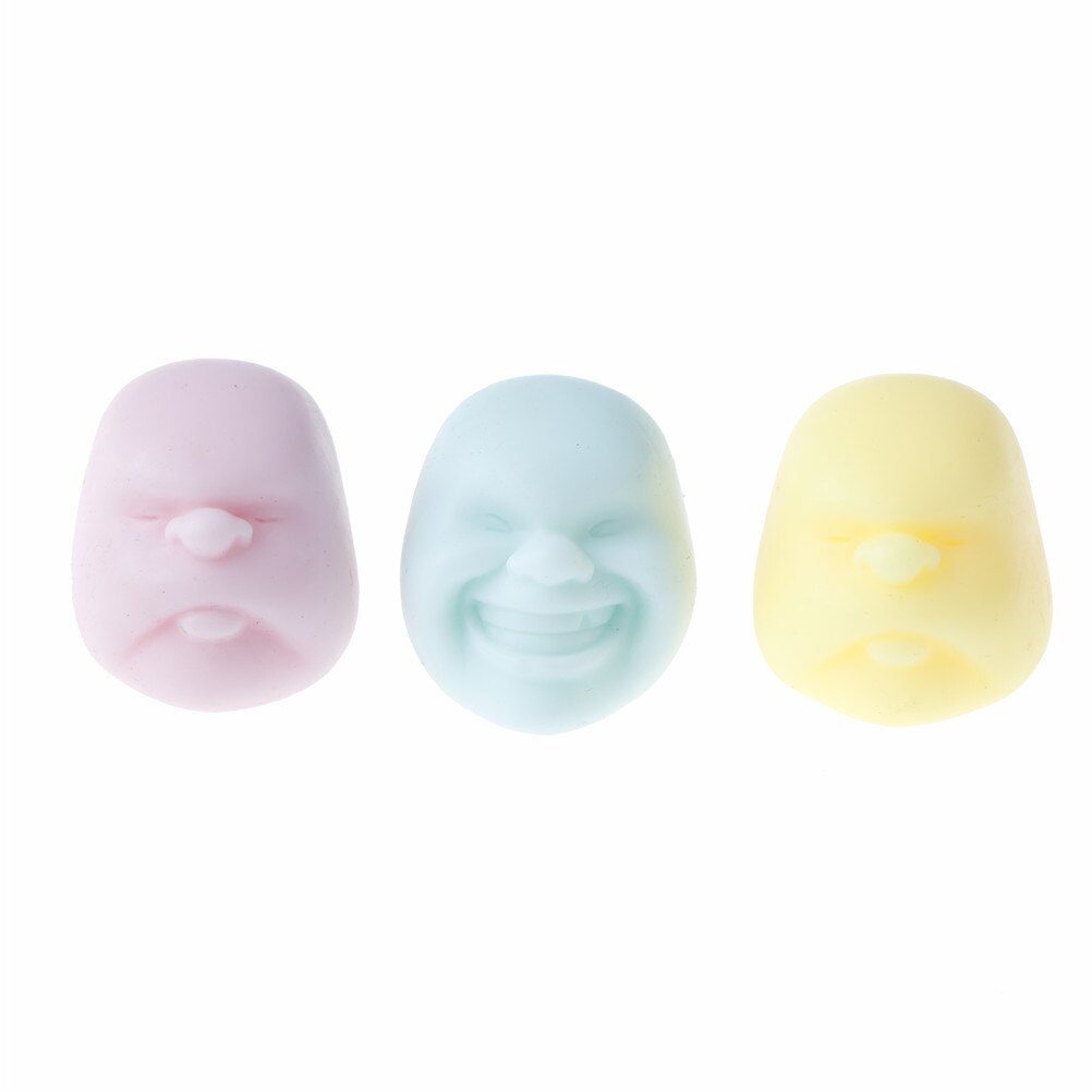 Human Emotion Face Vent Ball Toys Squishy Face Human Funny Ball Relieve Vent Wreak Anti-Stress Ball Toy